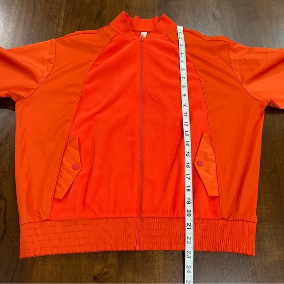 Athleta Zion Microfleece Full Zip Bomber Jacket Size Small - Picture 9 of 9